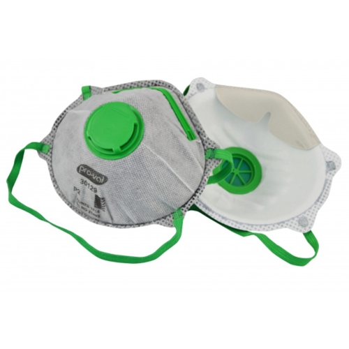 P2 Masks can be used up to 4 continuous hours and should be replaced if it gets damp or moist.
