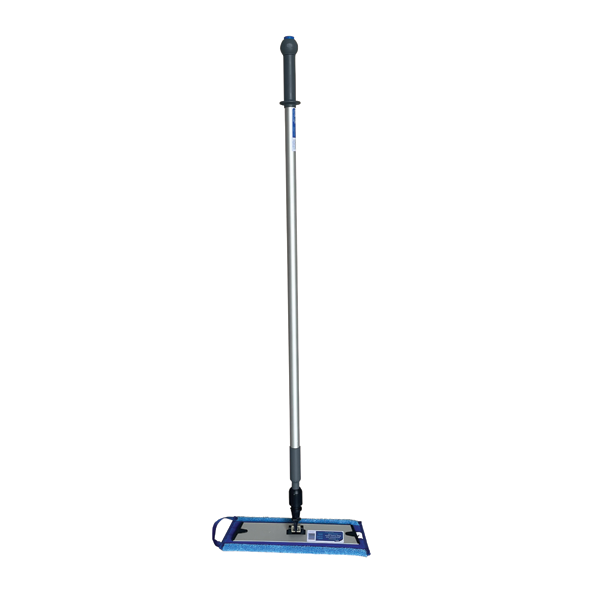 This microfibre cloth from Edco, is highly versatile and can reach any angle when mopping.
