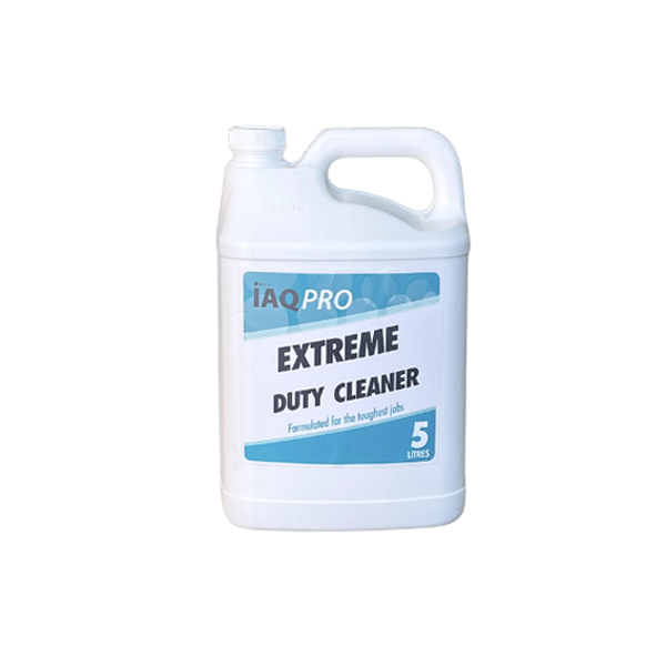 Extreme duty cleaner is a strong but checmical safe degreaser and cleaning chemical that can be used for a range of purposes including mould remediation, fire damage remediation and engine degreaser.