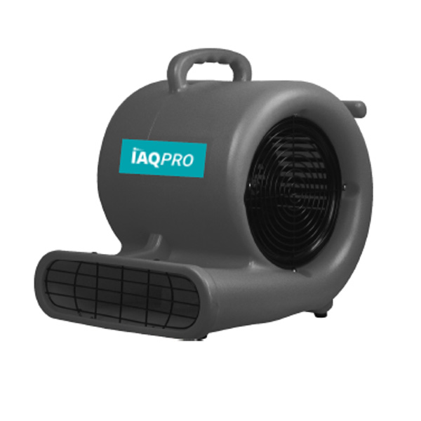 The IAQ Pro Nova centrifugal blower is a strong efficient blower that can lift carpet.